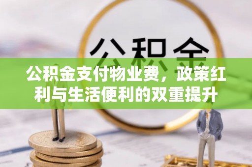 泸县公积金支付物业费，政策红利与生活便利的双重提升