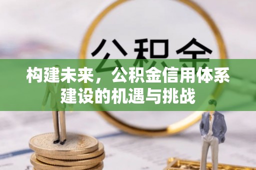 泸县构建未来，公积金信用体系建设的机遇与挑战