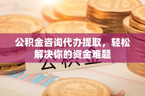泸县公积金咨询代办提取，轻松解决你的资金难题